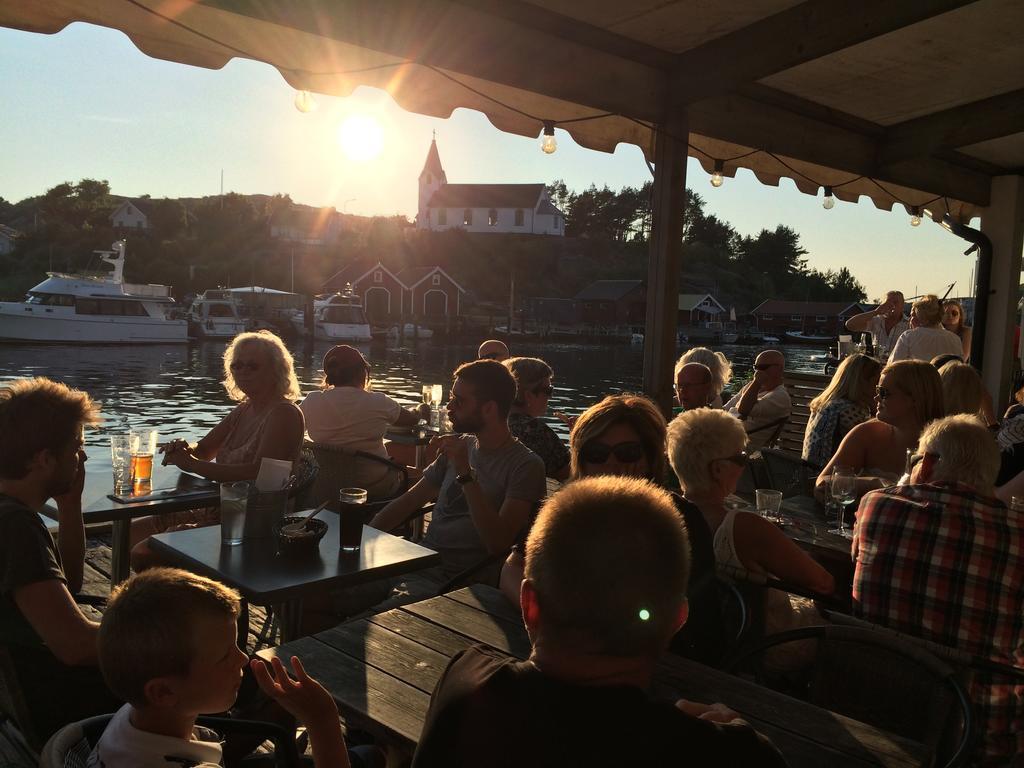 Hamburgoe Pension Hamburgsund Buitenkant foto